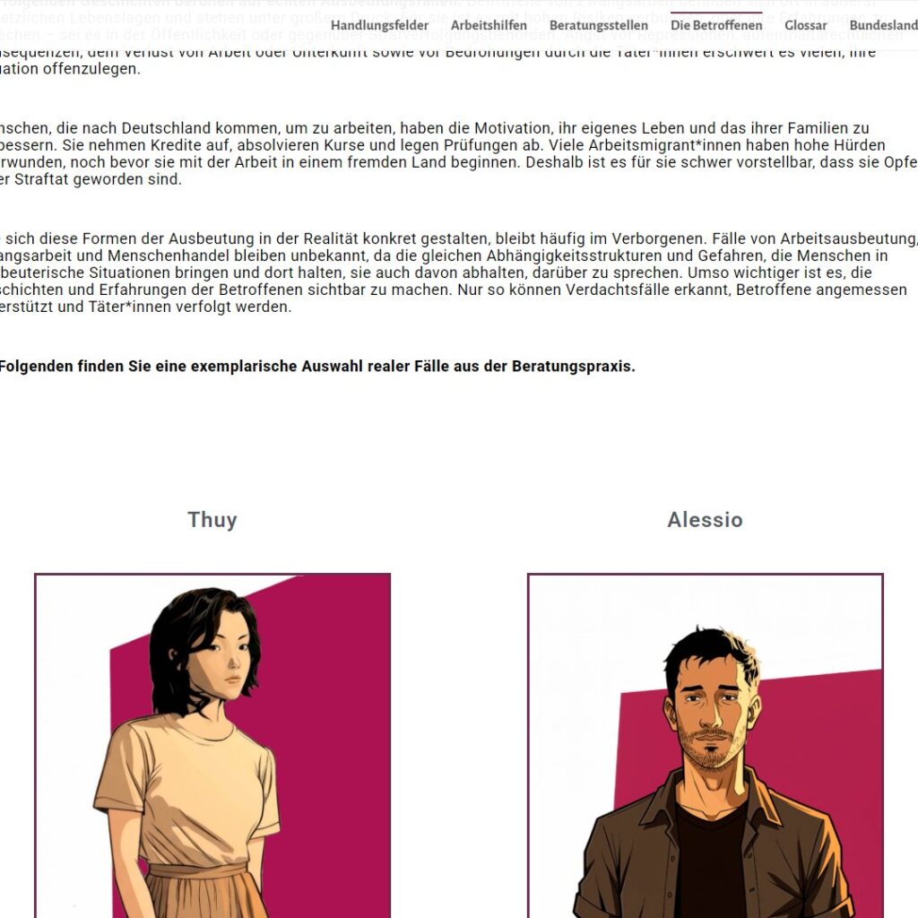 scrollytelling website agentur berlin