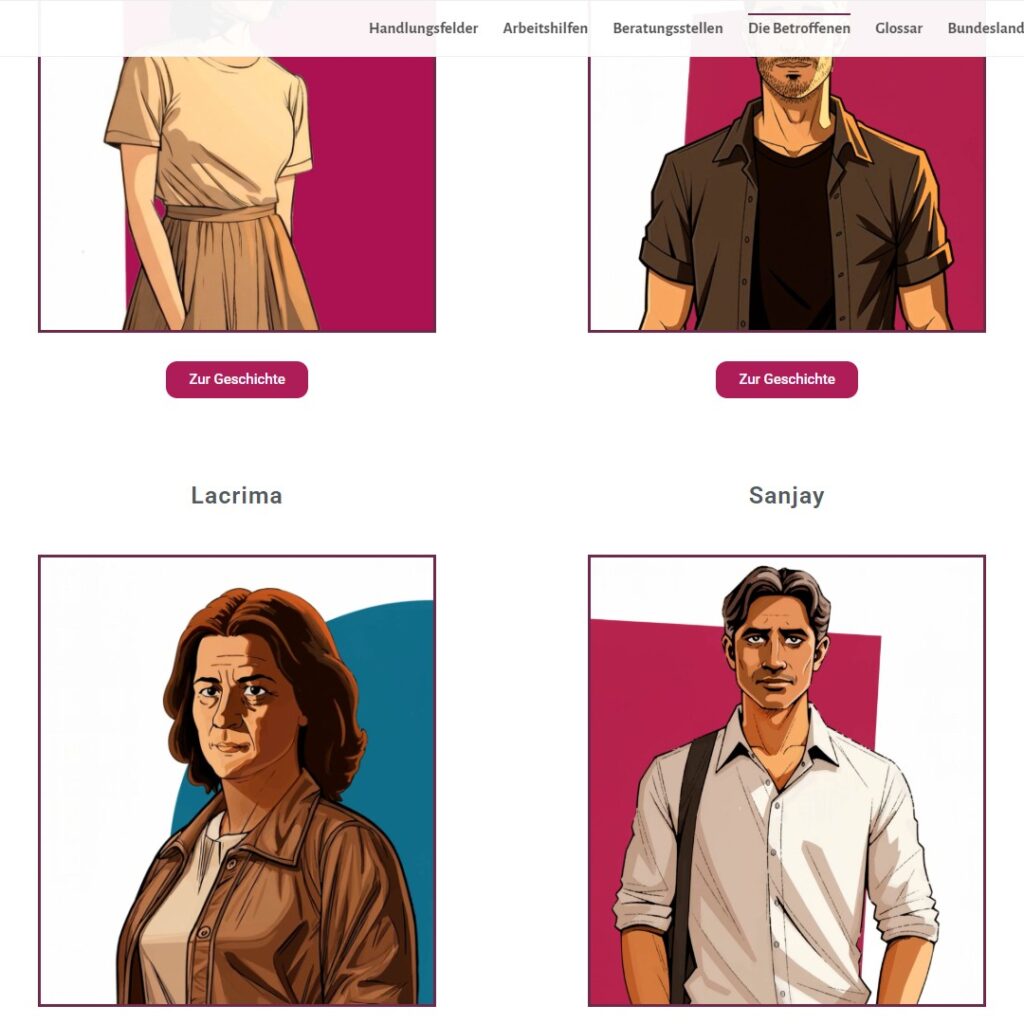 scrollytelling website agentur berlin