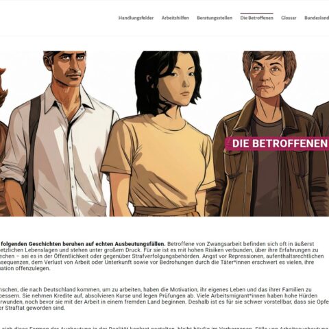 scrollytelling website agentur berlin