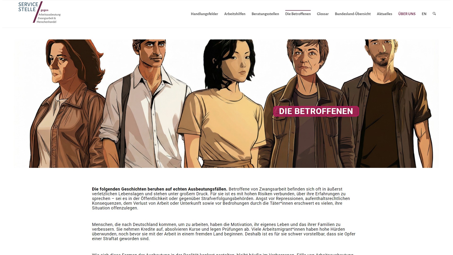 scrollytelling website agentur berlin