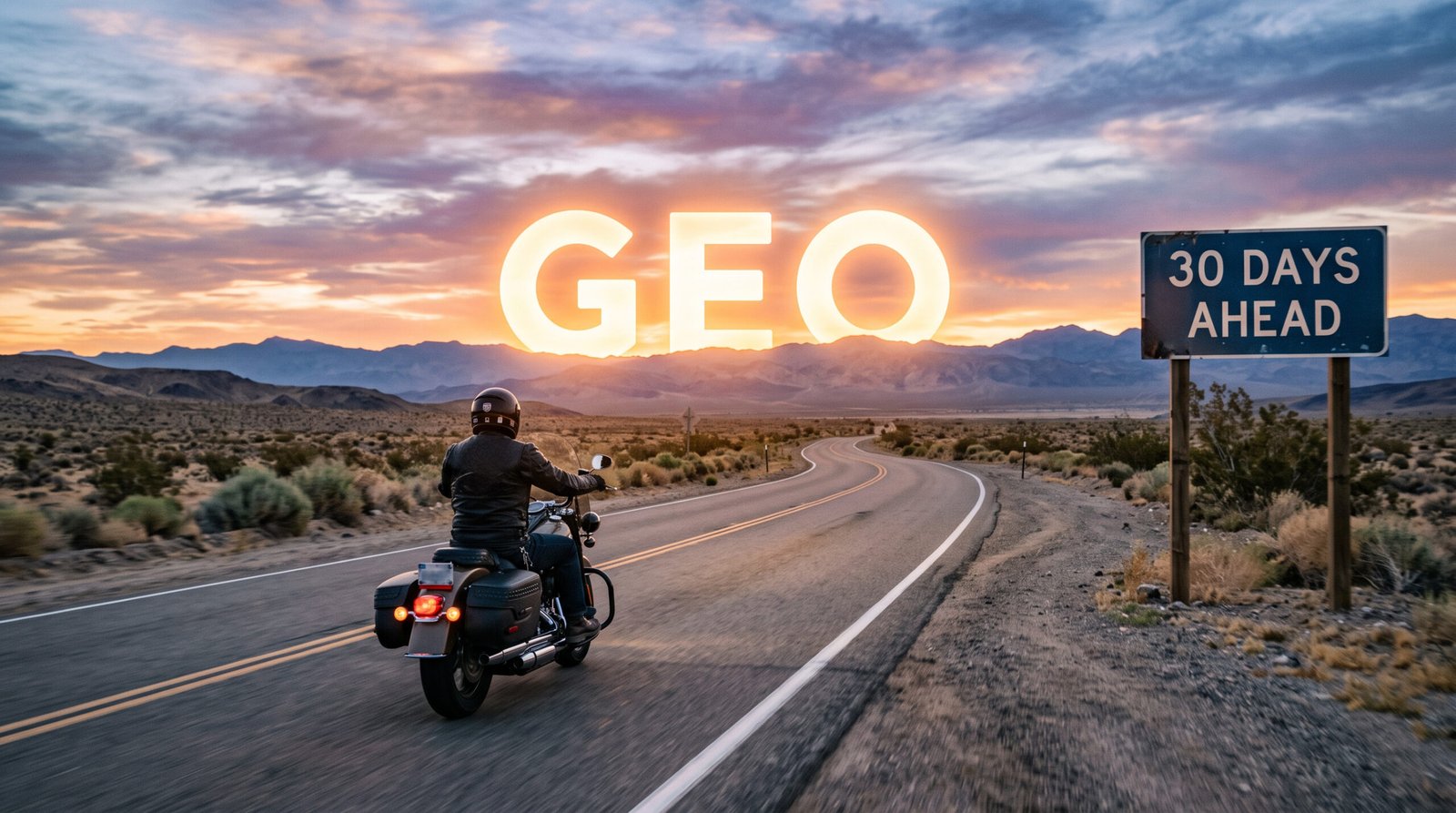 GEO-Checkliste 2026: Mehr Sichtbarkeit in KI-Suchen - desert highway