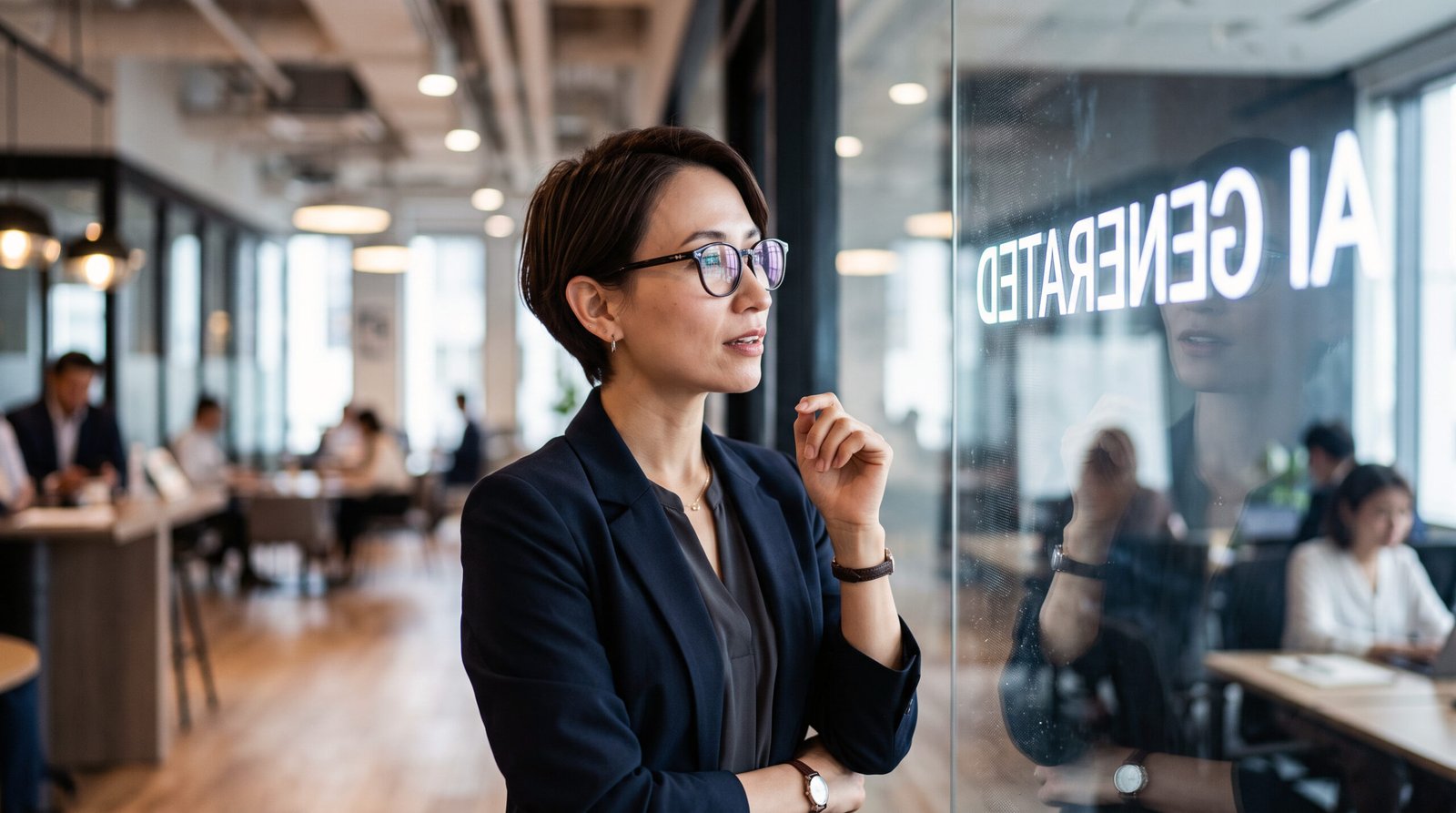 EU AI Act Checkliste: In 6 Schritten compliant - corporate, Büro, KI-Label
