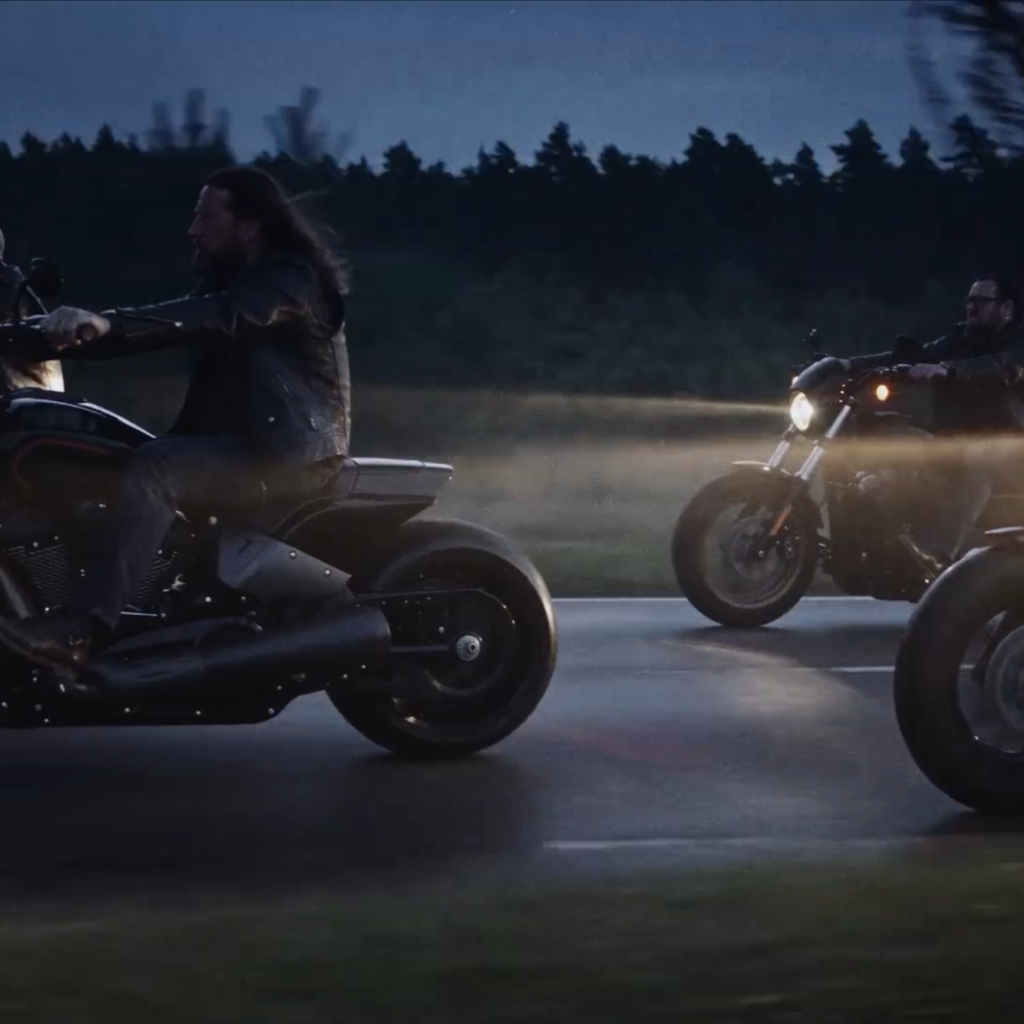 Biker Bar1 KI Werbespot Bikerbar Silberwolf 01